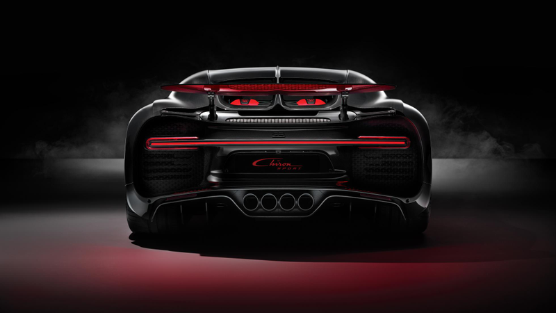 Illustration for article titled The Bugatti Chiron Sport Saves Weight With Carbon Fiber Windshield Wiper Arms